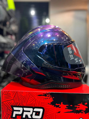 Casco PRO RIDER Frontier Camaleon Morado