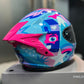 Casco SHAFT PRO SERIES 610DV Azul Rosado