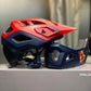 Casco LEATT MTB Enduro Azul Rojo