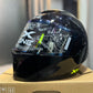 Casco X One 500RS Solid Negro Neon