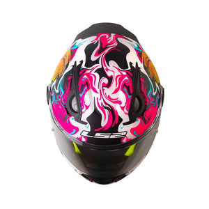 Casco LS2 Niños FF812 Cyberg Fucsia