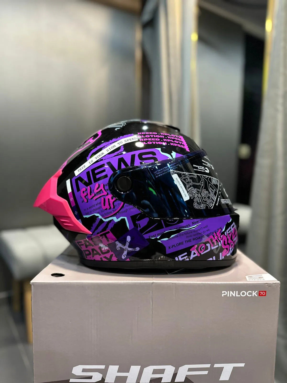 Casco X One 500RS Colour Morado