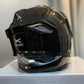 Casco X One MX328 DV Solid Negro Brillo