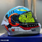 Casco SHAFT 584 sp Sharky Azul