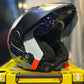 Casco SHAFT 212 Reverb Gris Claro Naranja