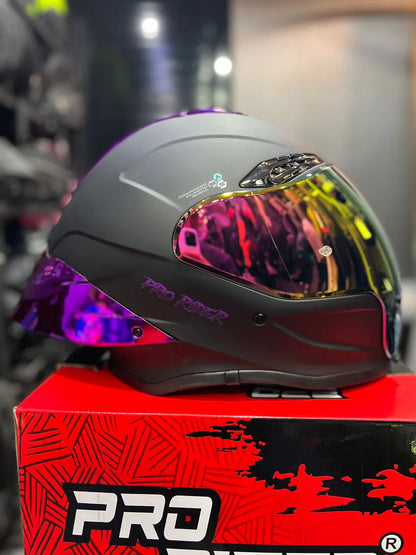Casco PRO RIDER 711 Negro Morado