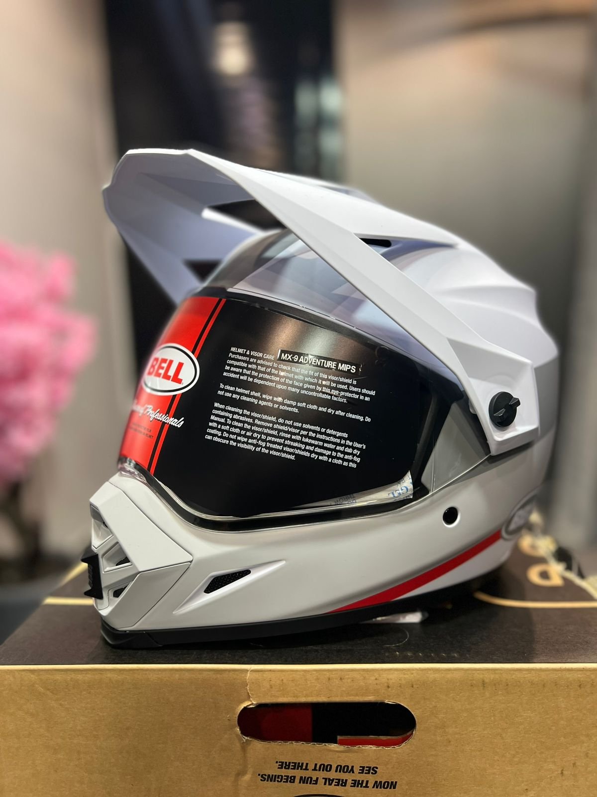 Casco BELL MX-9 Adventure Mips Blanco