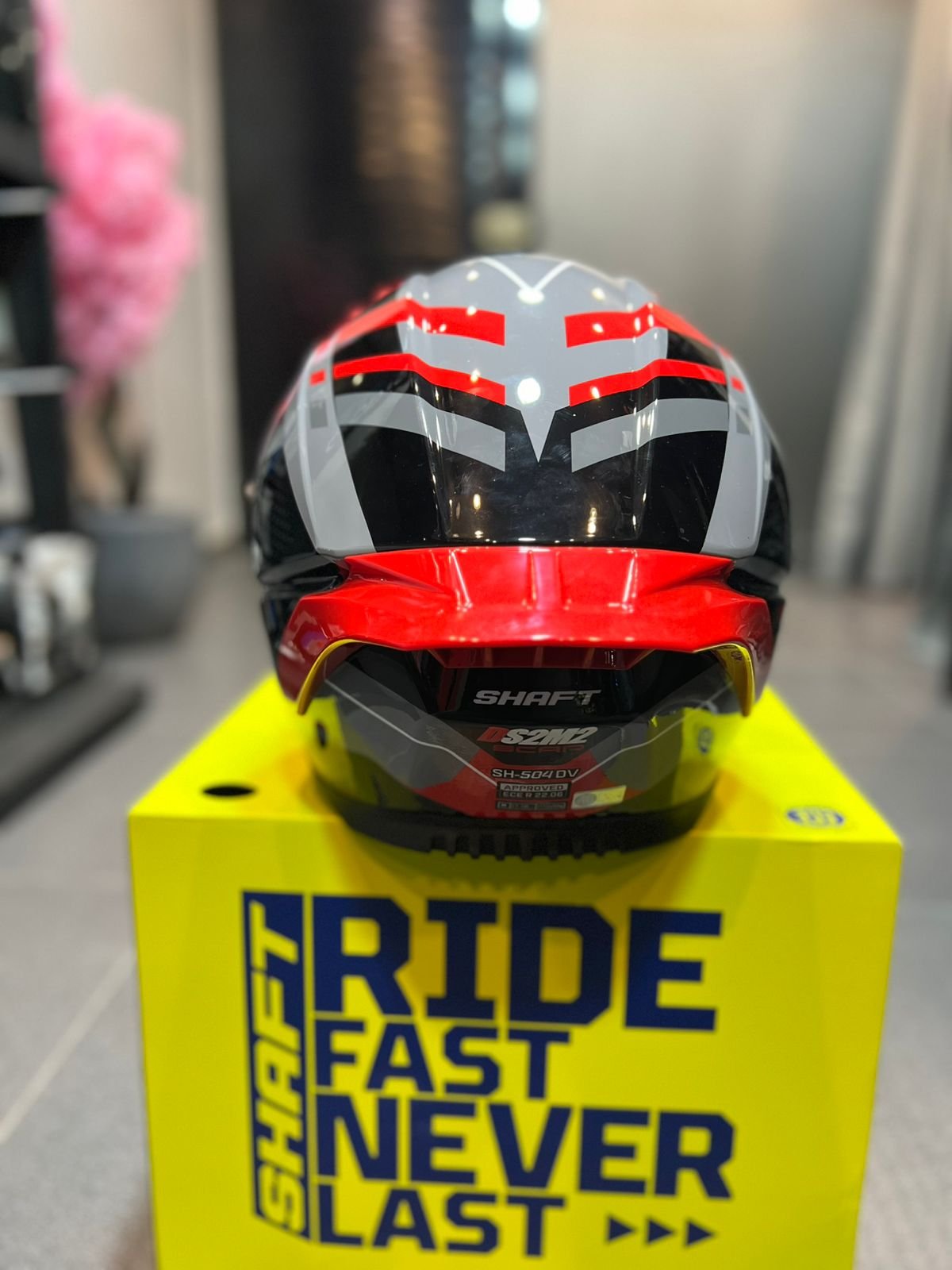 Casco Integral SHAFT 504DV Scar Rojo