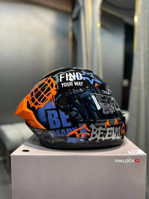 Casco X One 500RS Colour Naranja