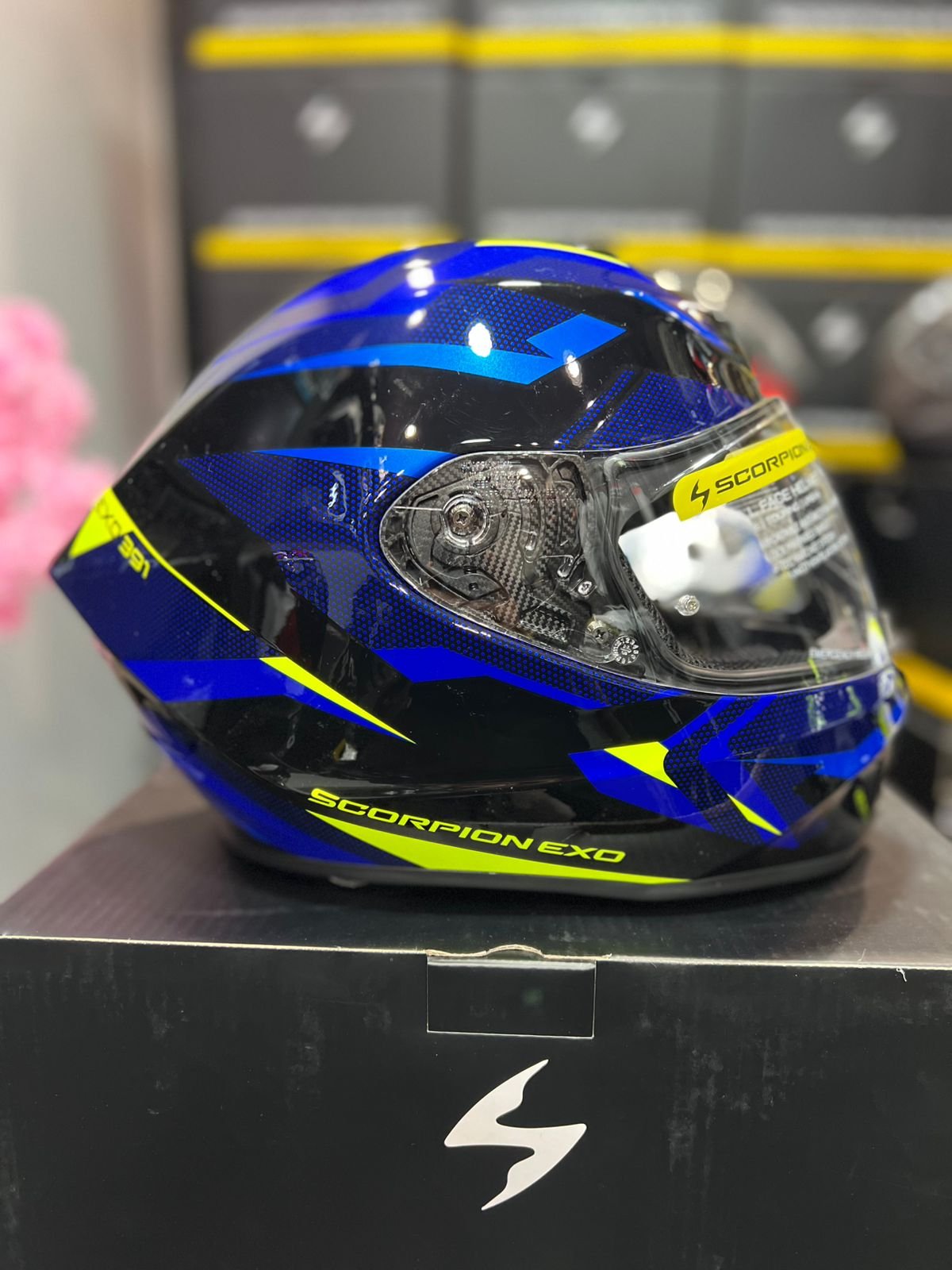 Casco SCORPION EXO 391 AAXO Azul