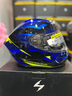 Casco SCORPION EXO 391 AAXO Azul