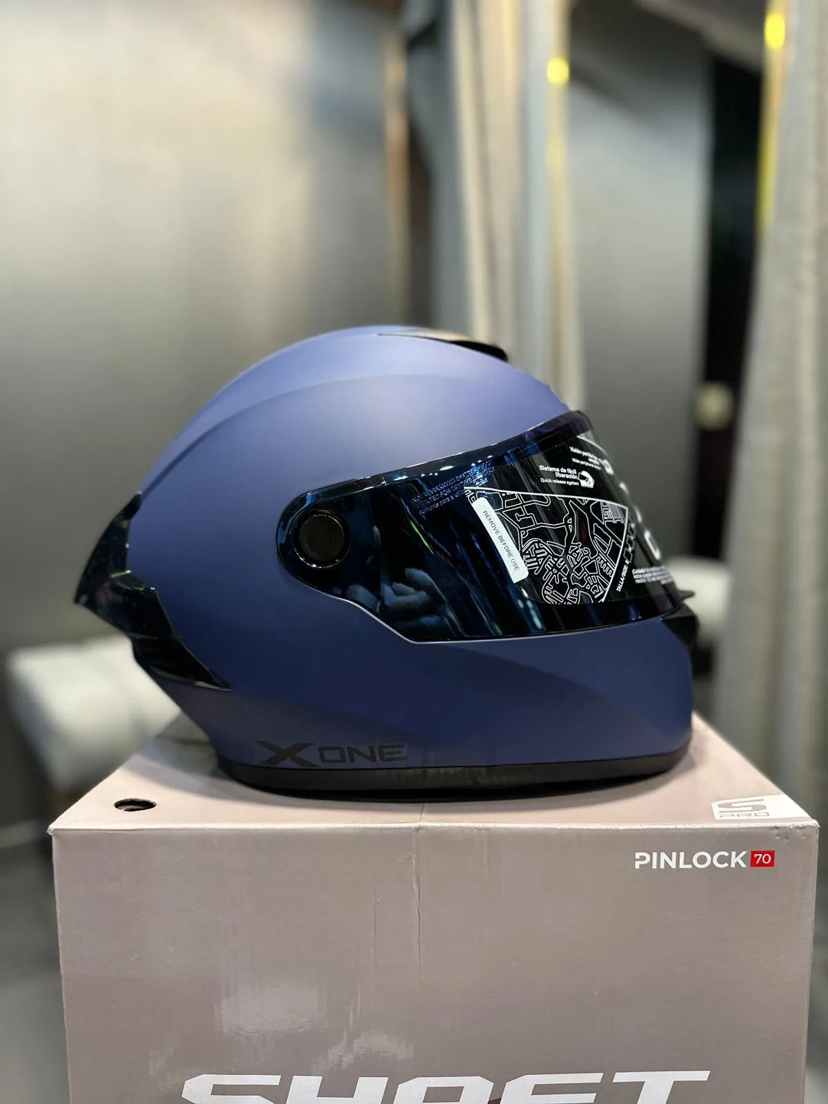 Casco X One 500RS Solid Azul