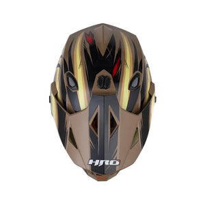 Casco HRO MX 330 DV ATTACK Arena Oscura