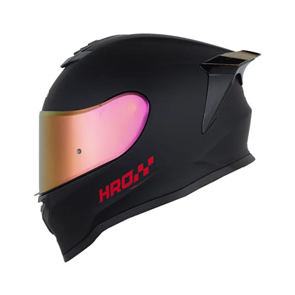 Casco HRO 506 SP SOLID - Negro Rojo
