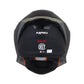 Casco HRO 506 SP SOLID - Negro Rojo