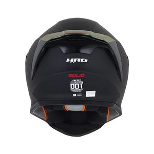 Casco HRO 506 SP SOLID - Negro Rojo