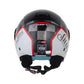 Casco SHAFT 212 Tremble Negro Gris Rojo
