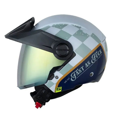 Casco SHAFT 212 Tremble Blanco Verde