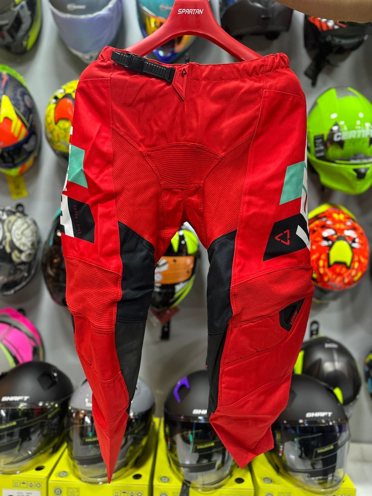 Uniforme LEATT - Ride Kit Moto 3.5 Rojo