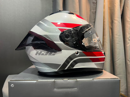 Casco HJC C10 HIPER - BLANCO ROJO