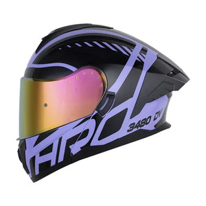Casco HRO 3480 DV EVO Duality - Morado