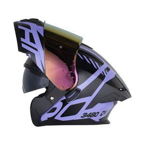 Casco HRO 3480 DV EVO Duality - Morado