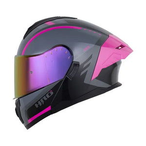 Casco HRO 3480 DV EVO Oblivion - Gris Fucsia