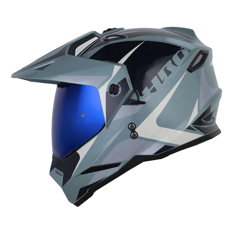 Casco HRO MX 330 DV RECKLESS Verde oscuro