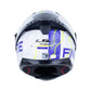 Casco LS2 FF 806 ROMA - Blanco Azul