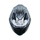 Casco SHAFT 556 DARK - Plateado