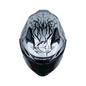 Casco SHAFT 556 DARK - Plateado
