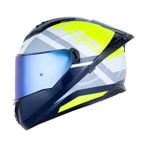 Casco LS2 FF 806 Seven - Gris Amarillo Neon