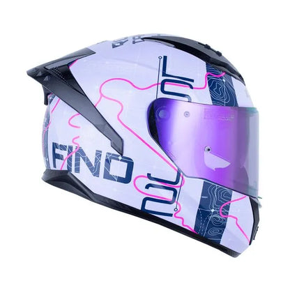 Casco LS2 FF 806 ROMA - Morado