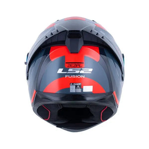 Casco LS2 FF 806 DEDAL - Gris Rojo