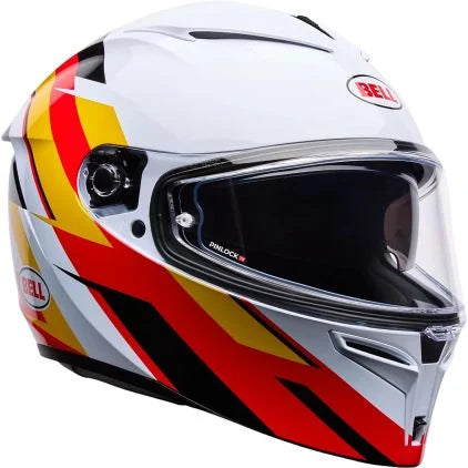 Casco BELL Lithium Nova Blanco Naranja
