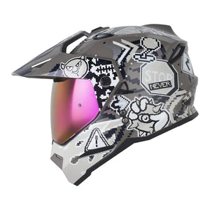 Casco HRO MX 330 DV PIXEL ON Arena