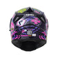 Casco HRO MX 330 DV PIXEL ON Morado Fucsia