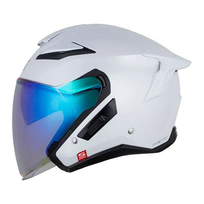 PREVENTA Casco SHAFT PRO 343 DV SOLID - Blanco Silver