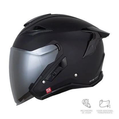 PREVENTA Casco SHAFT PRO 343 DV SOLID - Negro Silver