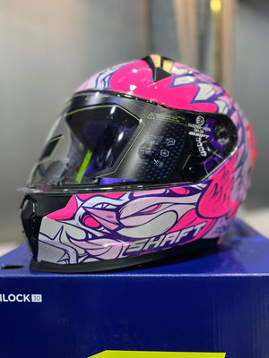 Casco Integral SHAFT 560 EVO Fly Rosado