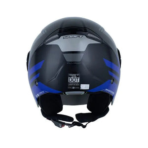 PREVENTA Casco SHAFT 212 FLYGOD - Gris Azul