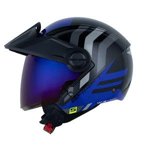 PREVENTA Casco SHAFT 212 FLYGOD - Gris Azul