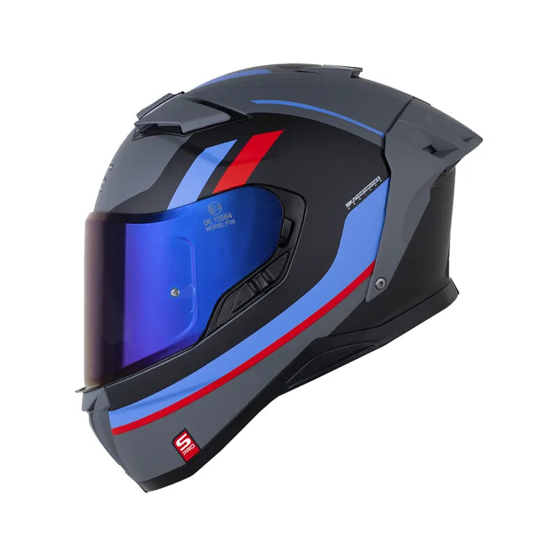 Casco SHAFT PRO SERIES 606 SP MISSING - Gris Rojo
