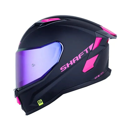 PREVENTA Casco SHAFT 556 SOLID - Negro Fucsia
