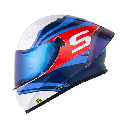 PREVENTA Casco SHAFT 526 SP EVO CORNER - Azul Rojo