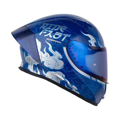 PREVENTA Casco SHAFT 526 SP EVO SAORU - Azul Silver