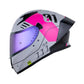 PREVENTA Casco SHAFT 526 SP EVO TROY - Gris Fucsia