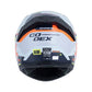 PREVENTA Casco SHAFT 549 SP CODEX - Gris Claro Naranja