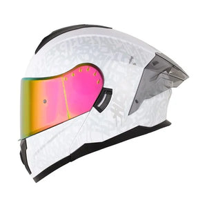 Casco HRO 3480 DV EVO DRIPS - Blanco Silver