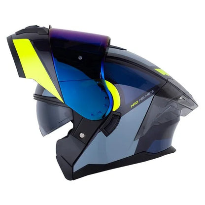 Casco HRO 3480 DV EVO PEPX - Azul Amarillo